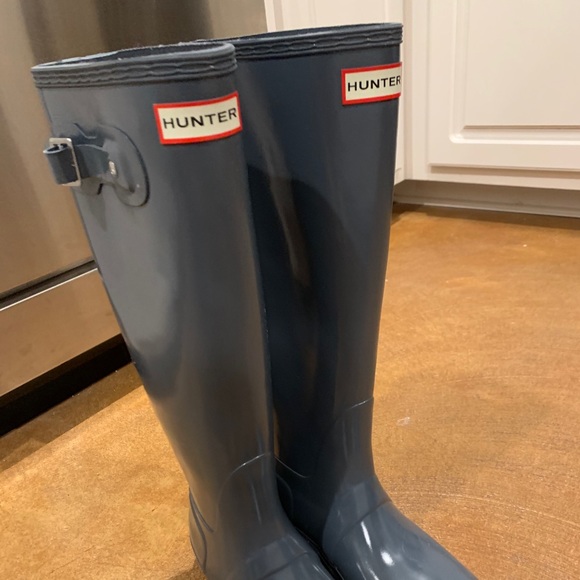 graphite hunter rain boots